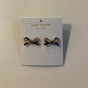 New Kate Spade Mini Bow Earrings